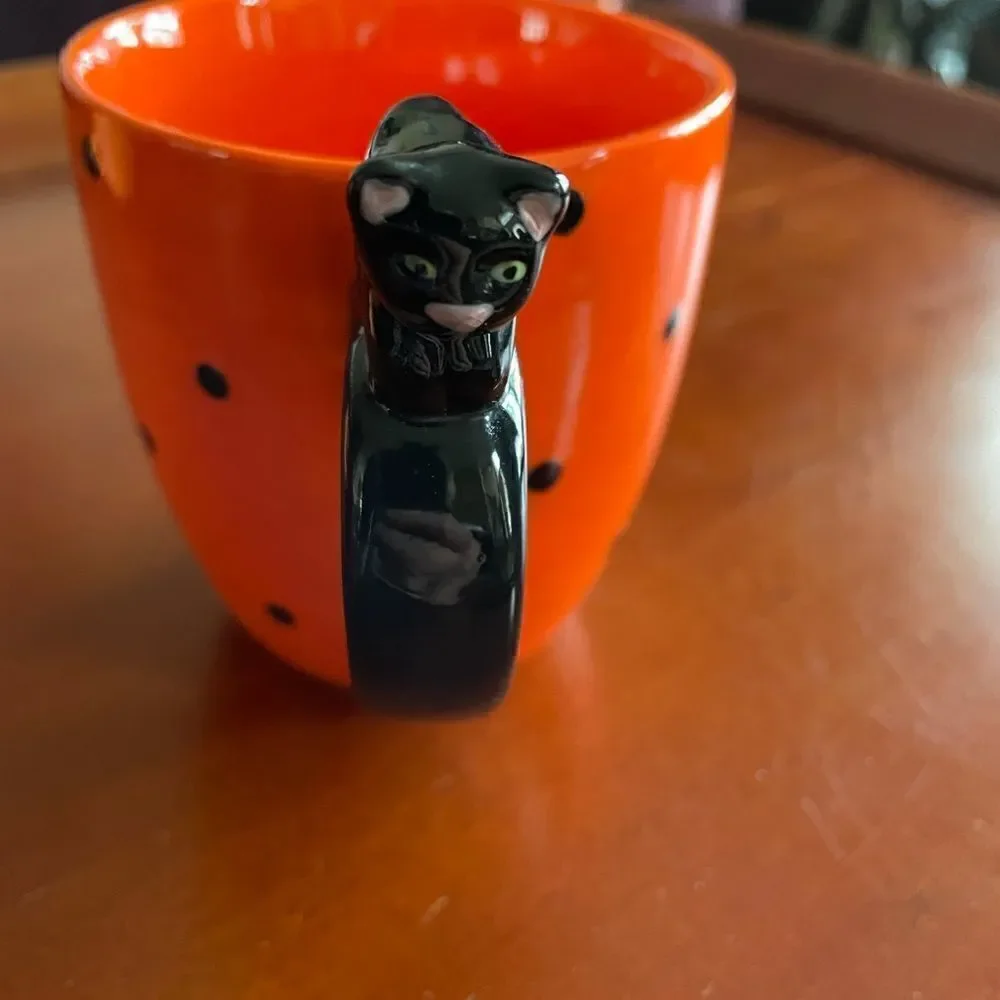 🎃Global Design Collection Cat Ghost Coffee Cup
